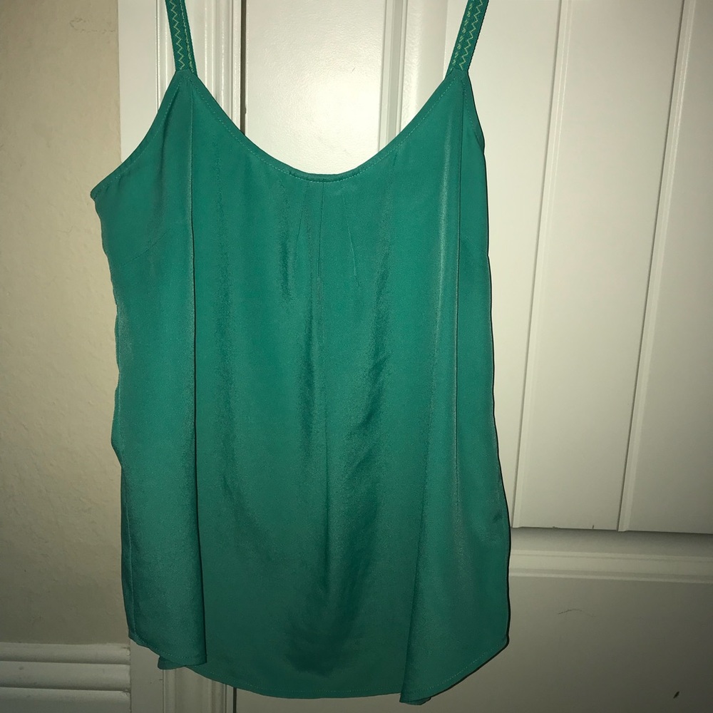 Blue/Green Dressy Tank Top